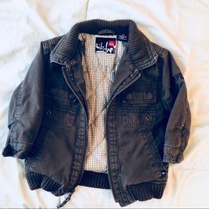 Quicksilver bomber jacket (18 mos)